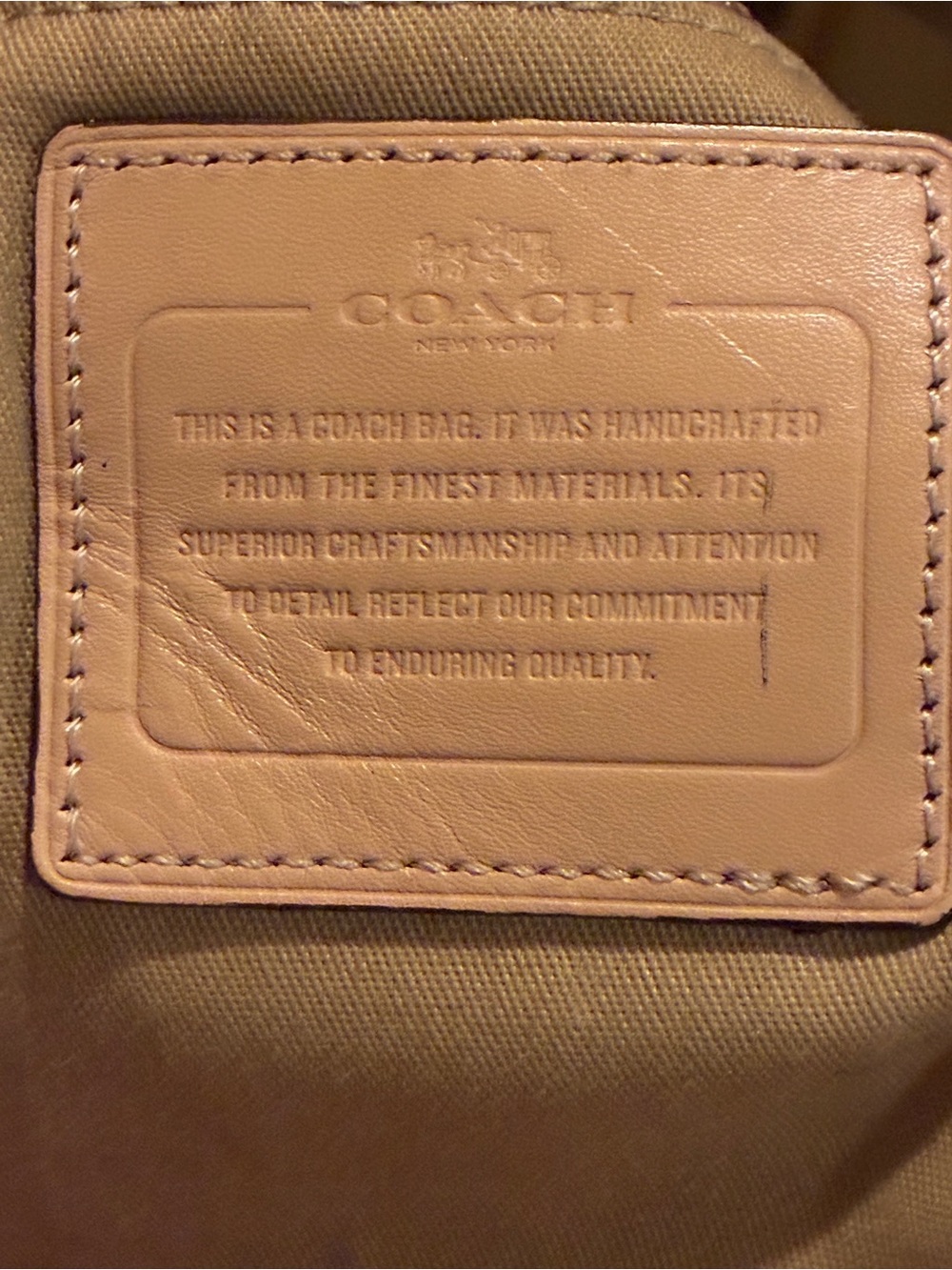COACH BAG Authentic - Picture 3 of 14
